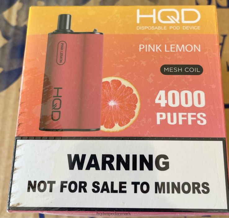 lyserød citron