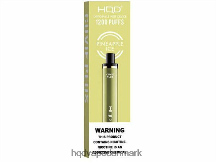 ananas is HQD CUVIE PLUS engangs vape 22D0XP234 - HQD vape online shop