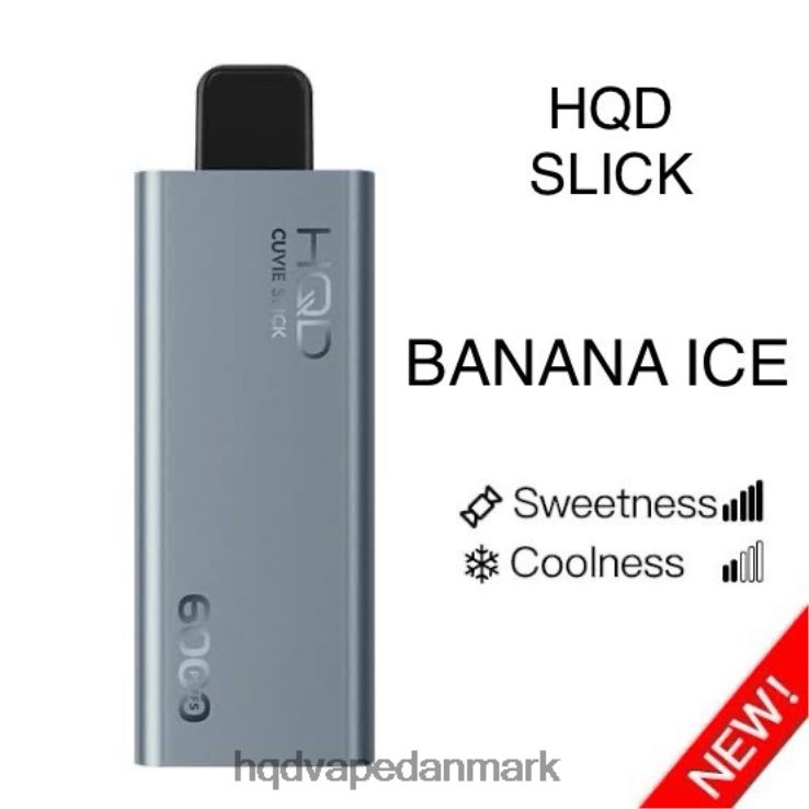 glat bananis HQD CUVIE SLICK 6000 pust 22D0XP20 - HQD vape Denmark