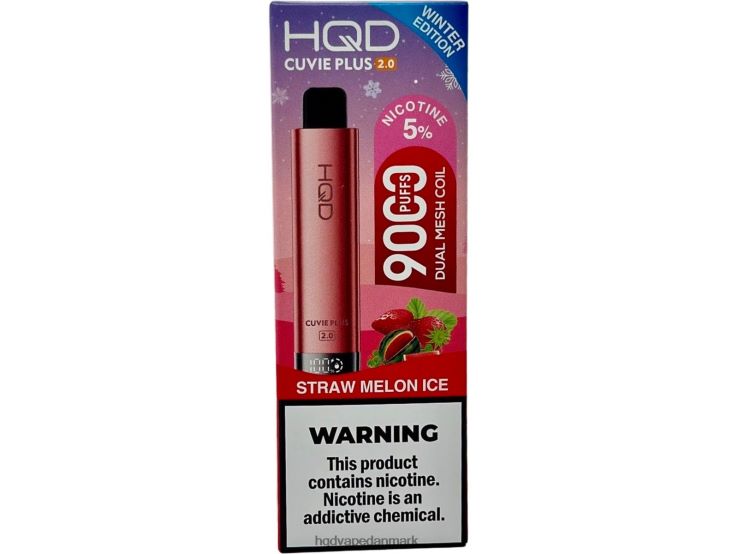 halm melon is HQD CUVIE PLUS 2.0 (vinterudgave) 22D0XP251 - HQD vape nicotine