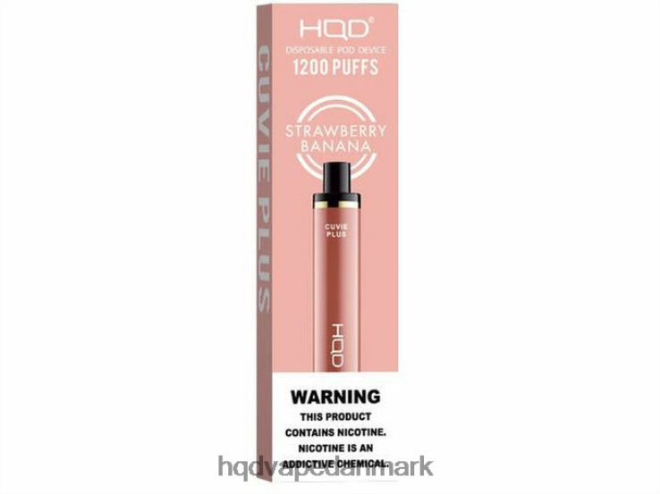 jordbær banan HQD CUVIE PLUS engangs vape 22D0XP256 - HQD sale