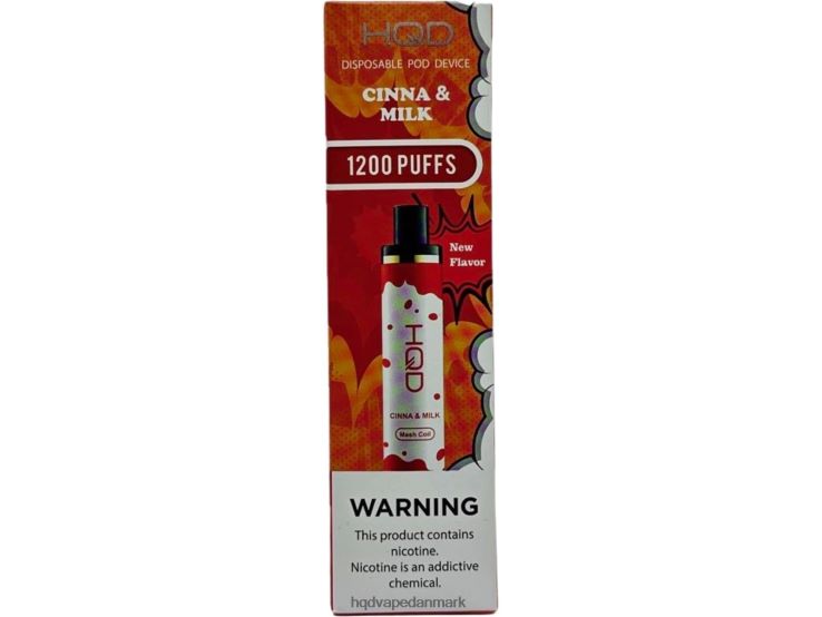 kanel og mælk HQD CUVIE PLUS engangs 22D0XP154 - HQD vape online shop