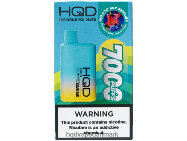mojito mix bær HQD CUVIE BAR engangs 22D0XP224 - HQD vape online shop