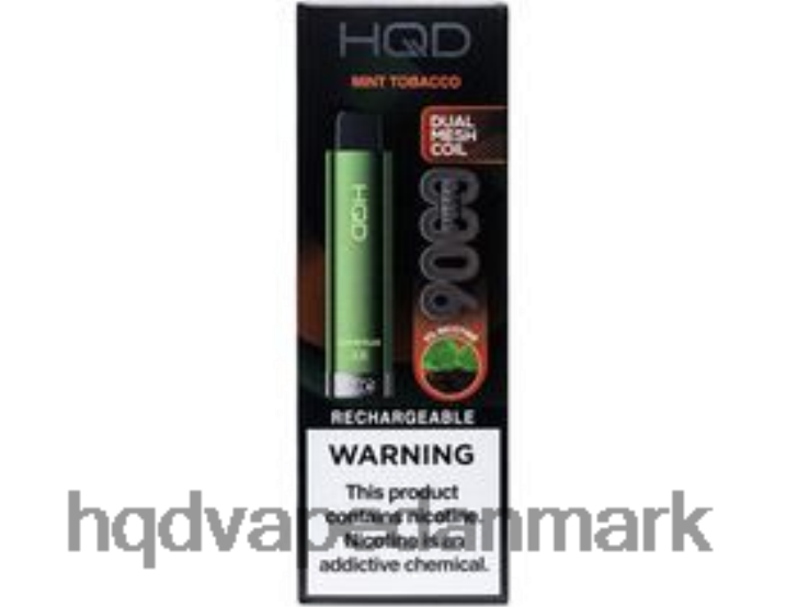 myntetobak HQD CUVIE PLUS 2.0 engangs 22D0XP221 - HQD vape nicotine