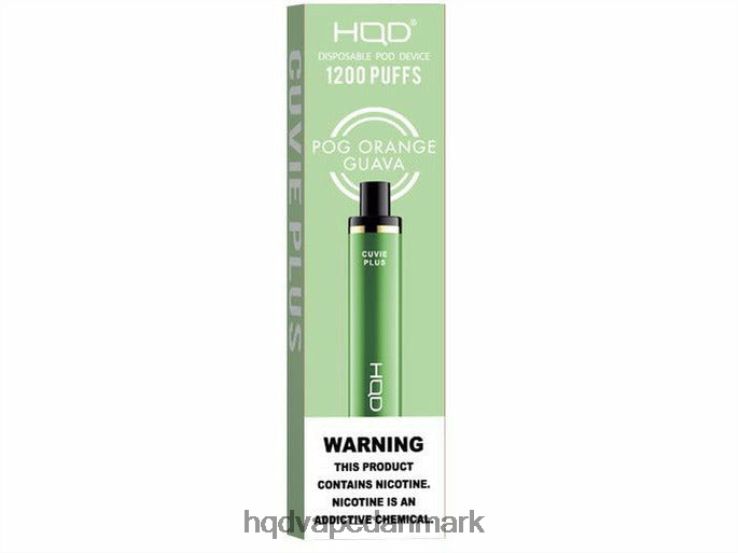 pog orange guava HQD CUVIE PLUS engangs vape 22D0XP238 - HQD vape factory