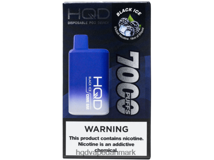 sort is HQD CUVIE BAR engangs 22D0XP133 - HQD vape københavn