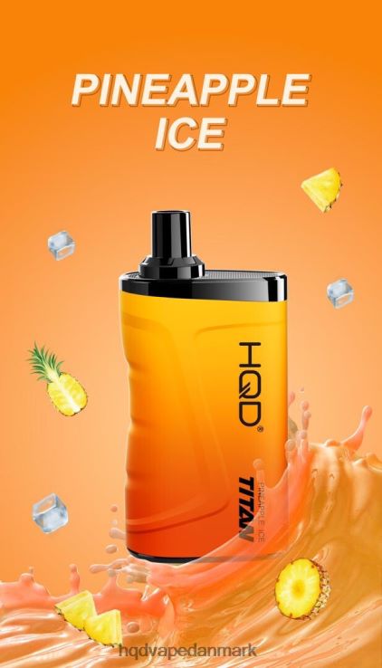 ananas is HQD TITAN 7000 pust 22D0XP3 - HQD vape københavn