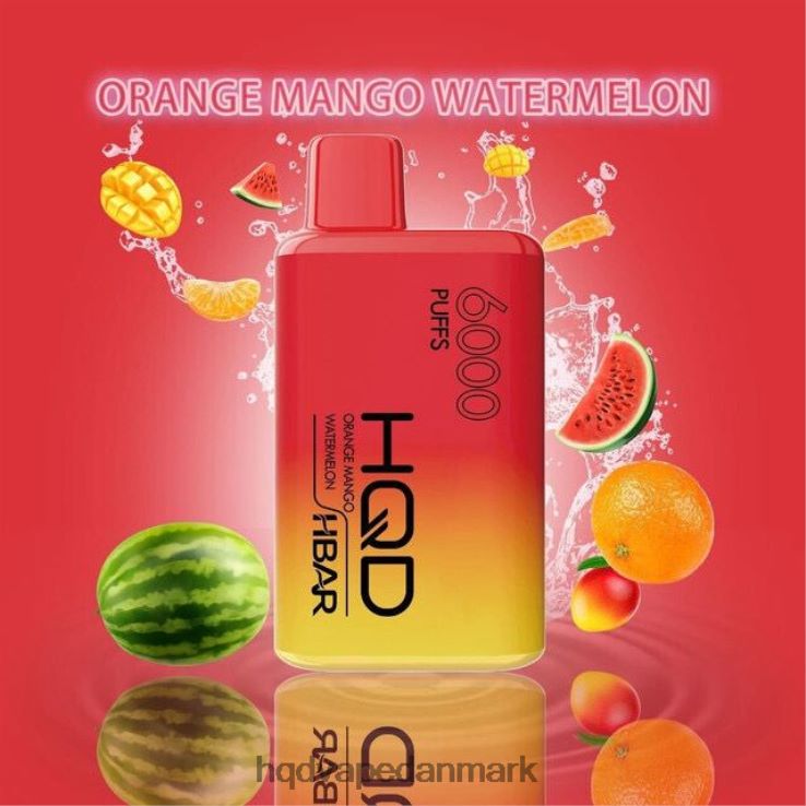 orange mango vandmelon