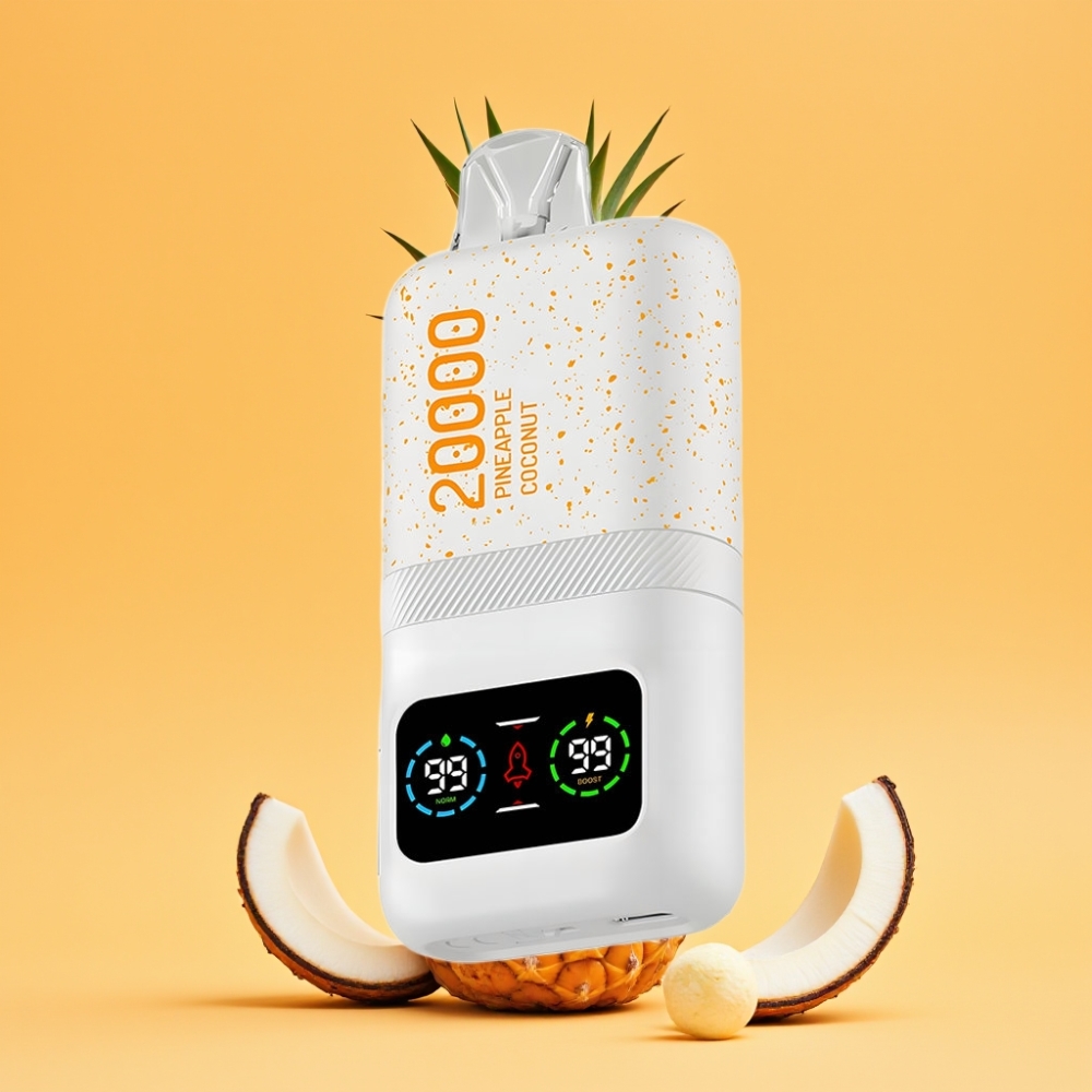 Aivono AIM MAGIC 20000 Puffs Ananas kokos Type-C Genopladelig 26ml