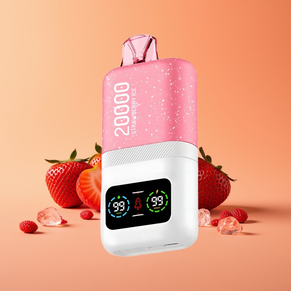Aivono Aim Magic 20000 Puffs Disposable Vape jordbær is Type-C opladelig