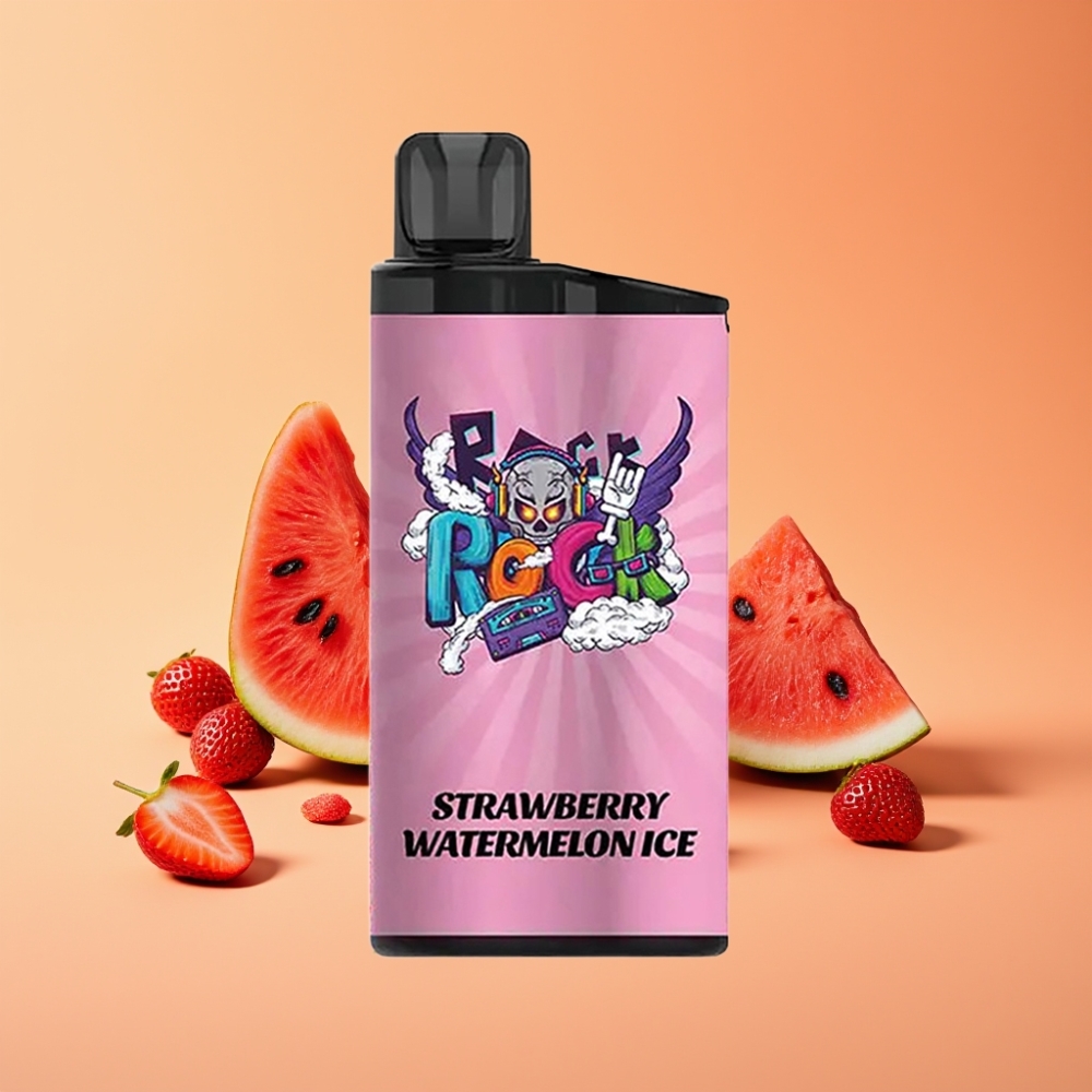 IGET Bar 3500 Puffs Engangs Vape Jordbær Vandmelon Is 1.2 Ohm Mesh Coil