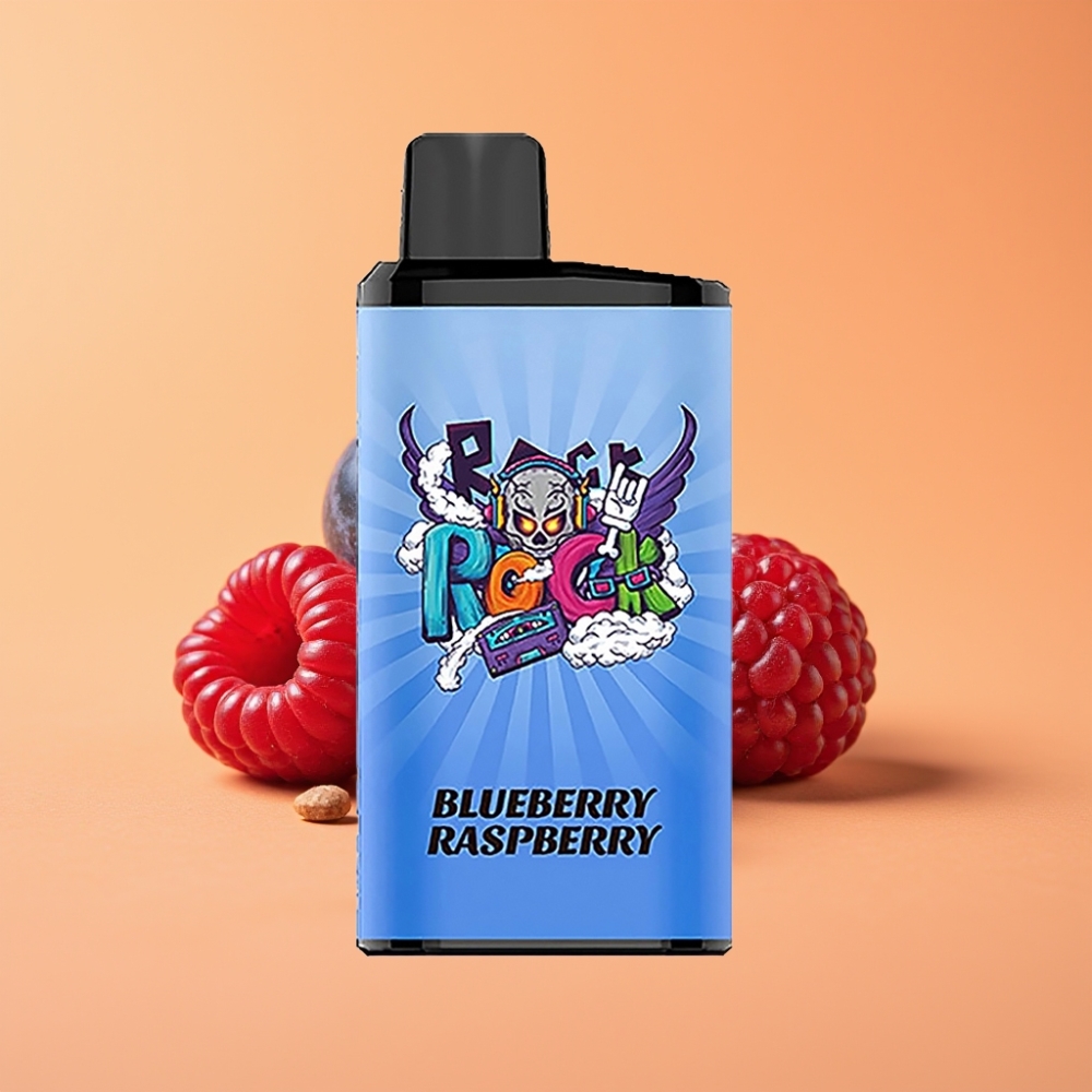 IGET Bar Pro 10000 Puffs Engangs Vape Blåbær Hindbær 2000 mAh