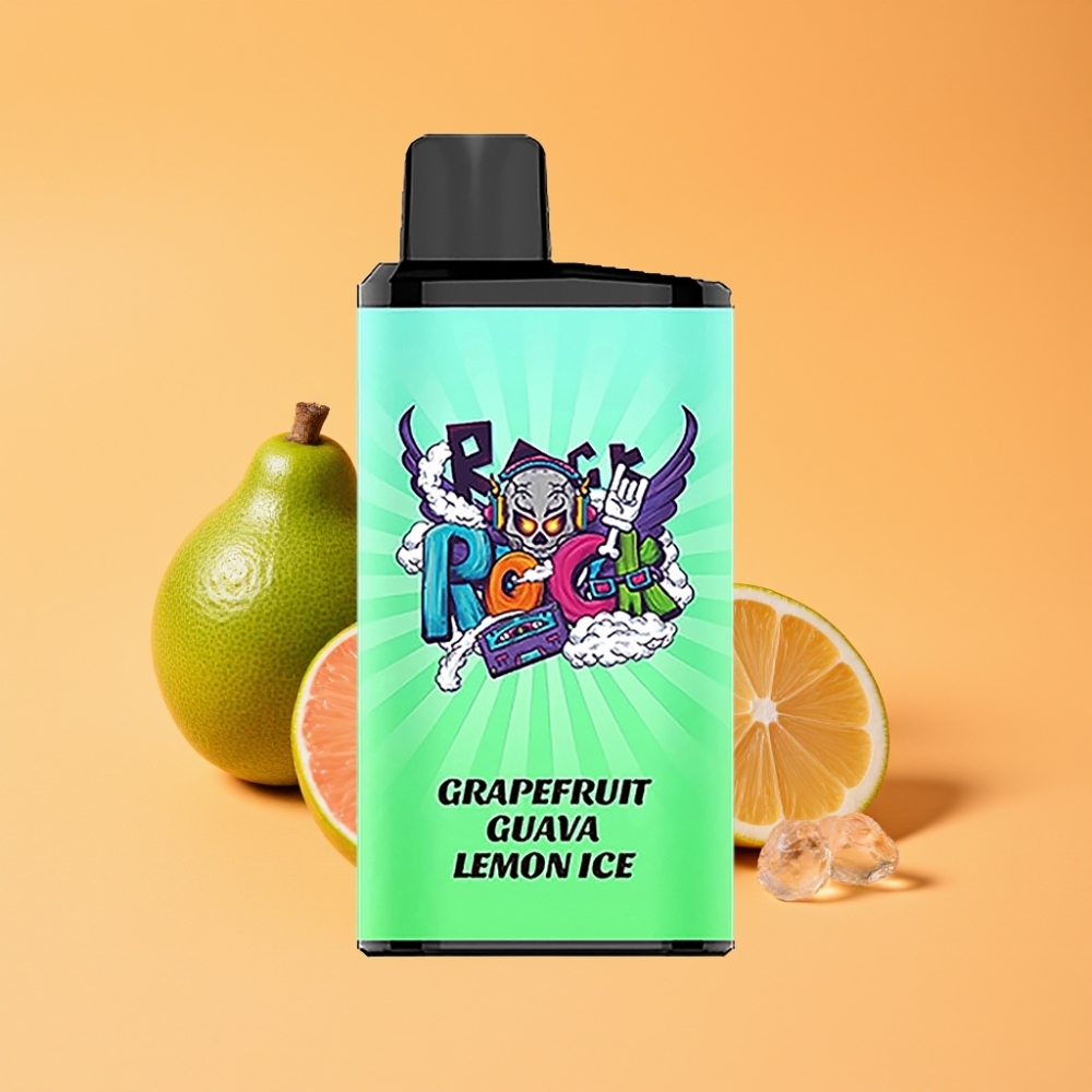 IGET Bar Pro 10000 Puffs Engangs Vape Guava Citron Is med 2000 mAh batteri