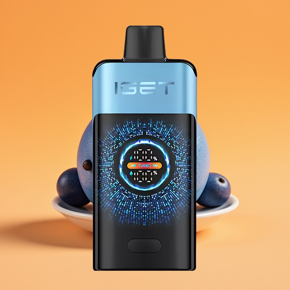 IGET ONE 12000 Puffs Engangs Vape Blå Monster med 2700 mAh Batteri