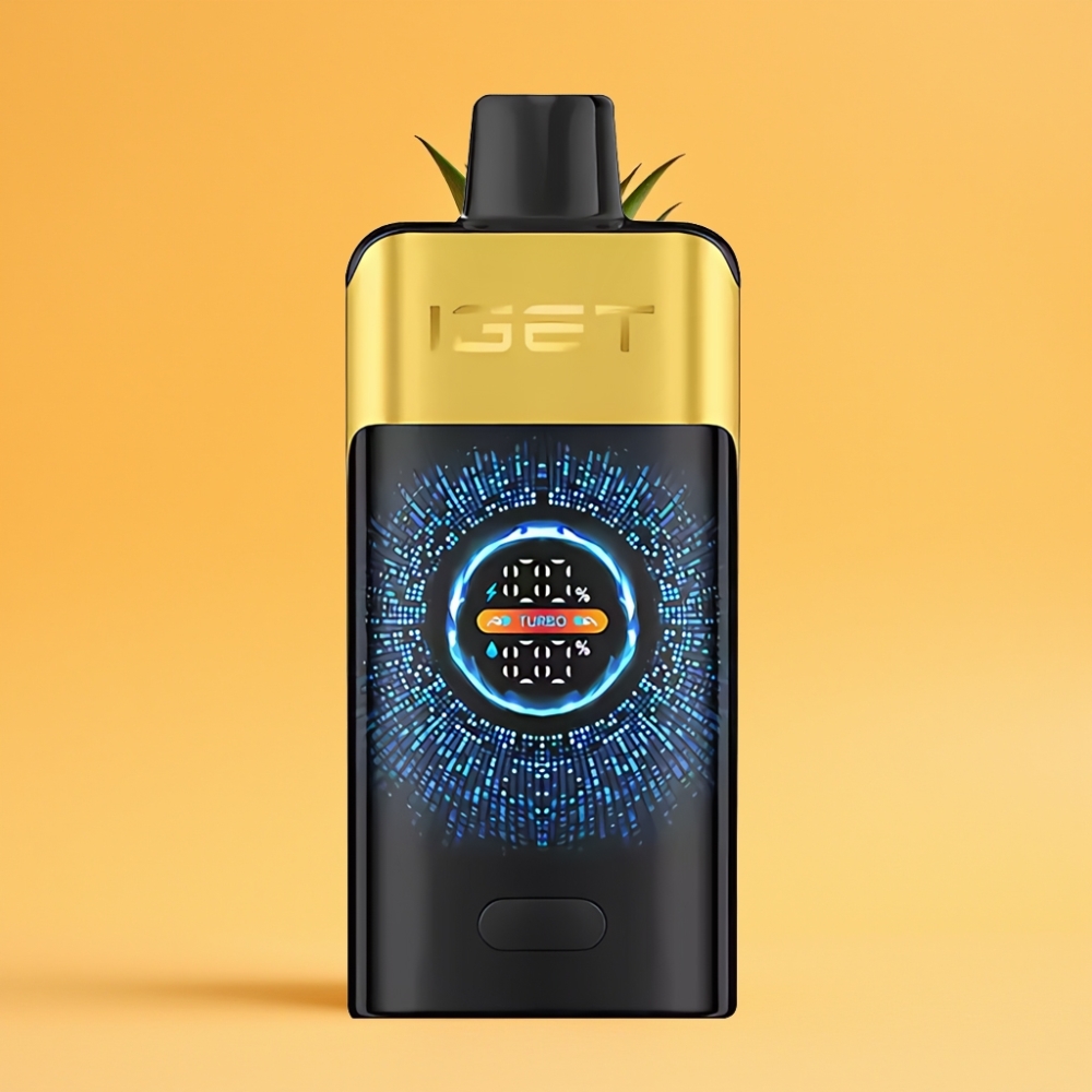 IGET ONE 12000 Puffs Engangs Vape Kiwi Ananas med 2700 mAh Batteri