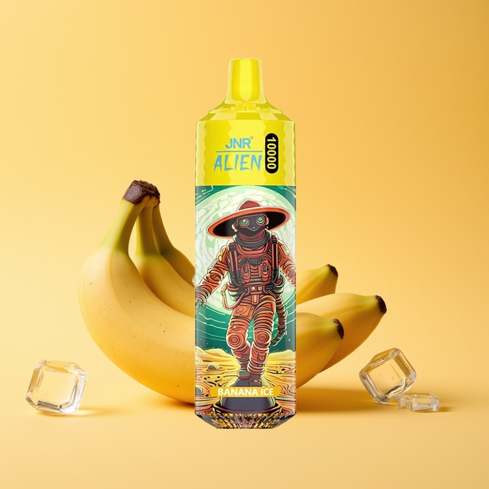 Denmark distributors JNR Alien 10000 Puffs Engangs Vape Bananis Is