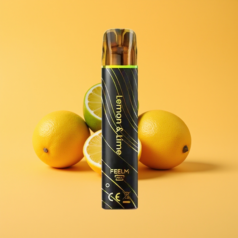 Denmark distributors JNR Black&Golden 800 Puffs Engangs Vape Citron & Lime