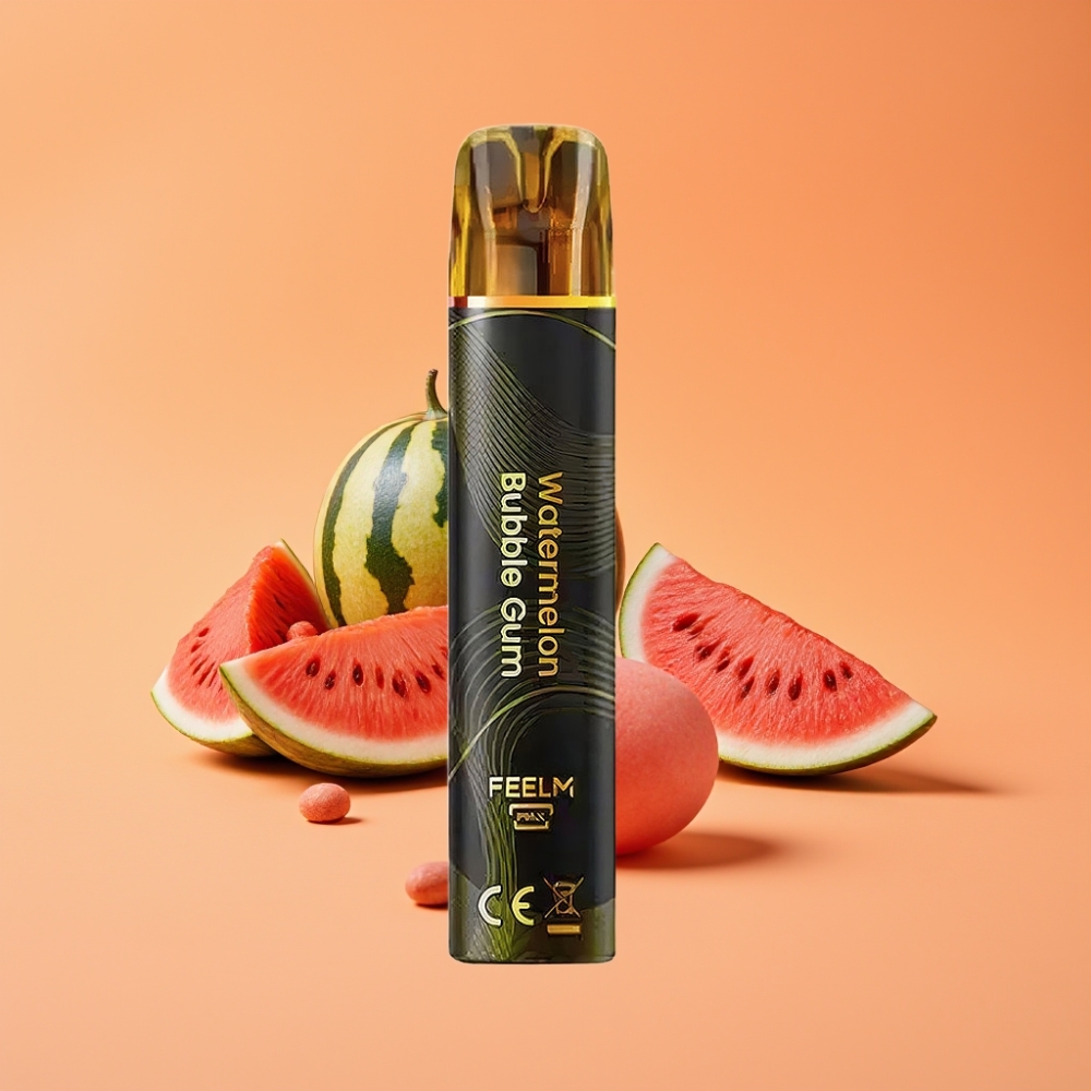 JNR Black&Golden 600+200 Puffs Engangs Vape Vandmelon Tyggegummi 800 Puffs