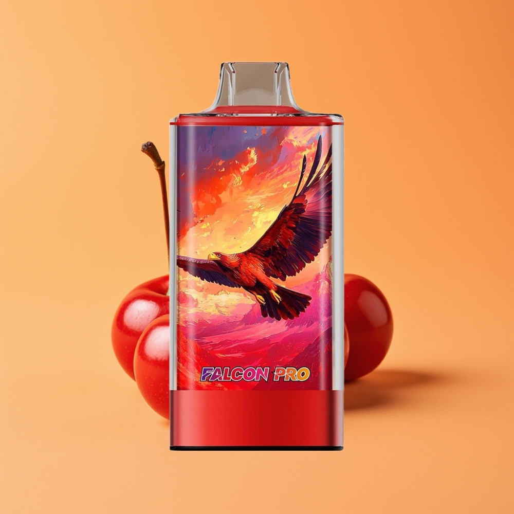 JNR Falcon Pro 28000 Disposable Vape Kirsebær Cola med Smart Display & 28000 Puffs
