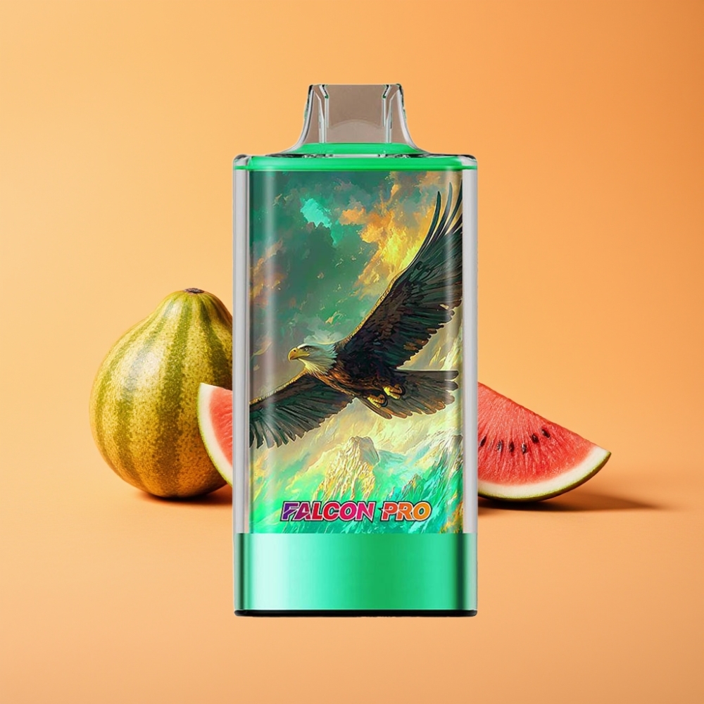 JNR Falcon Pro 28000 Disposable Vape Kiwi Vandmelon Is med Smart Display
