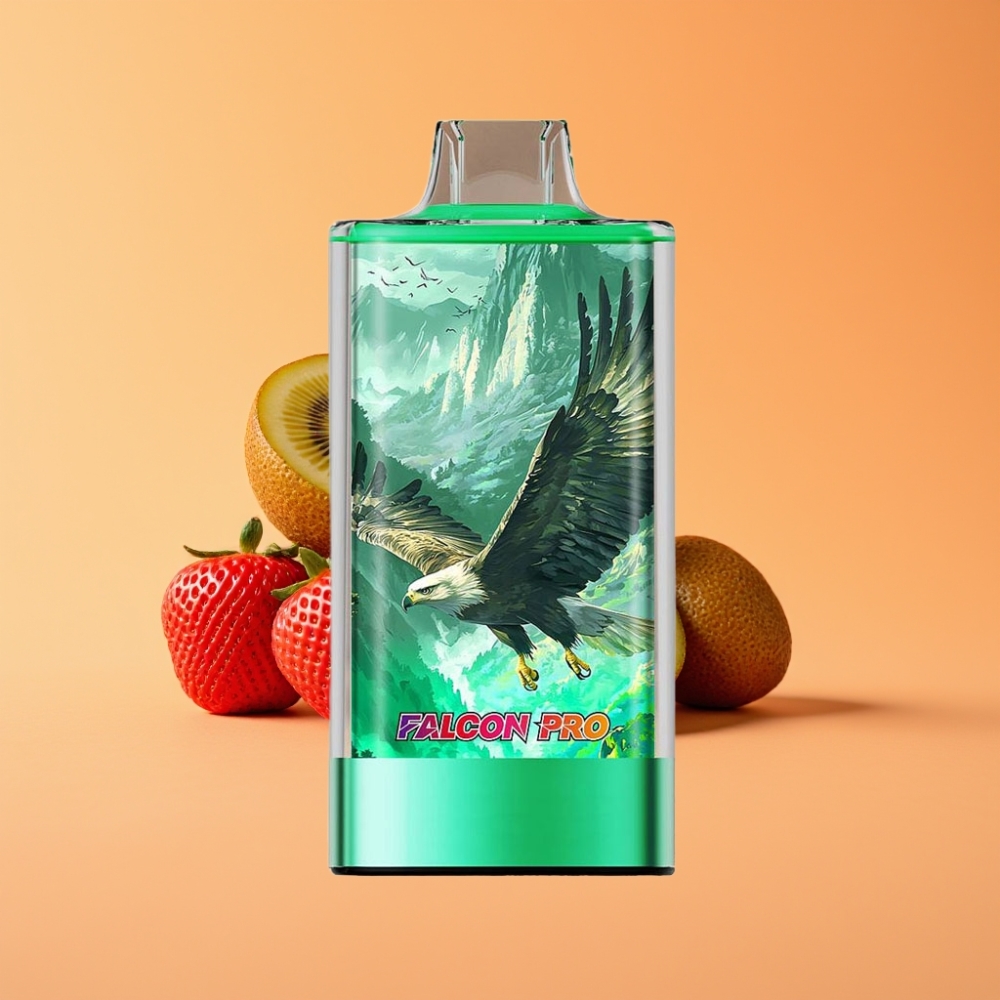 JNR Falcon Pro 28000 Engangs Vape Jordbær Kiwi med Smart Display