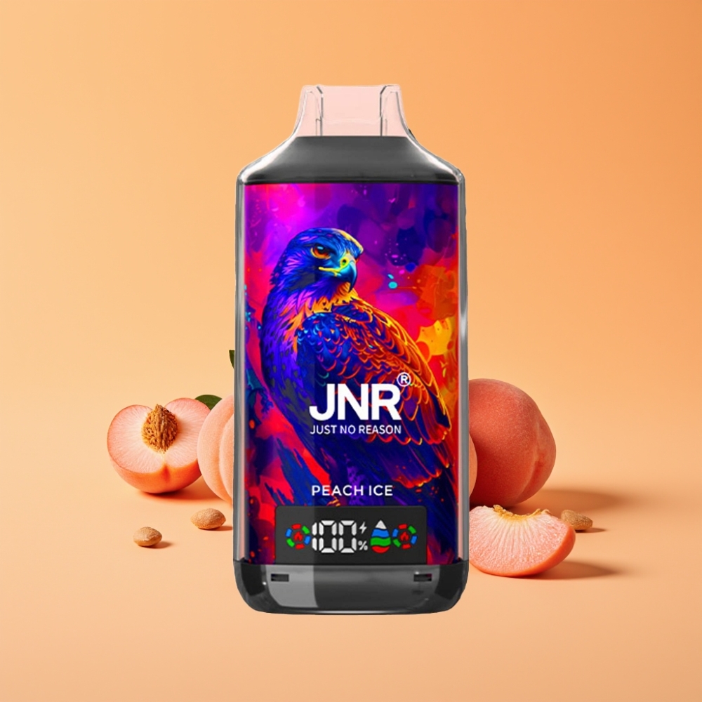 JNR Falcon X 18000 Puffs Disposable Vape Fersken Is JNR Falcon X 18000 Puffs 750mAh