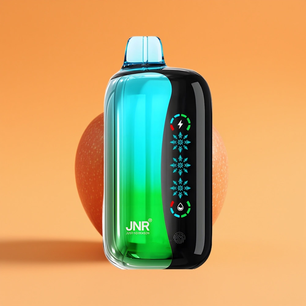 JNR Flex Ice 21000 Puffs Disposable Vape Dobbelt Æble med Ice Adjustable og 26ml E-liquid