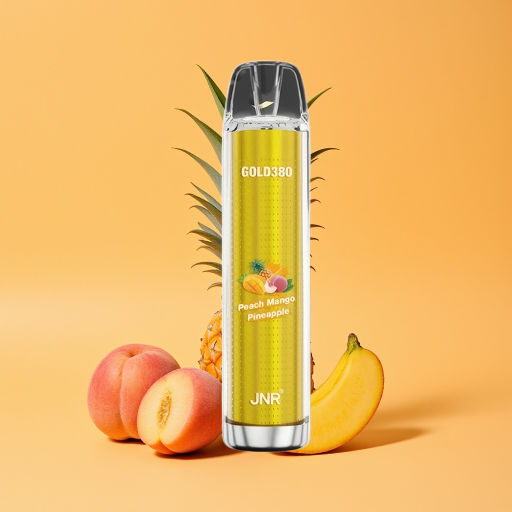 Denmark distributors JNR Gold380 6000 Puffs Engangs Vape Fersken Mango Ananas