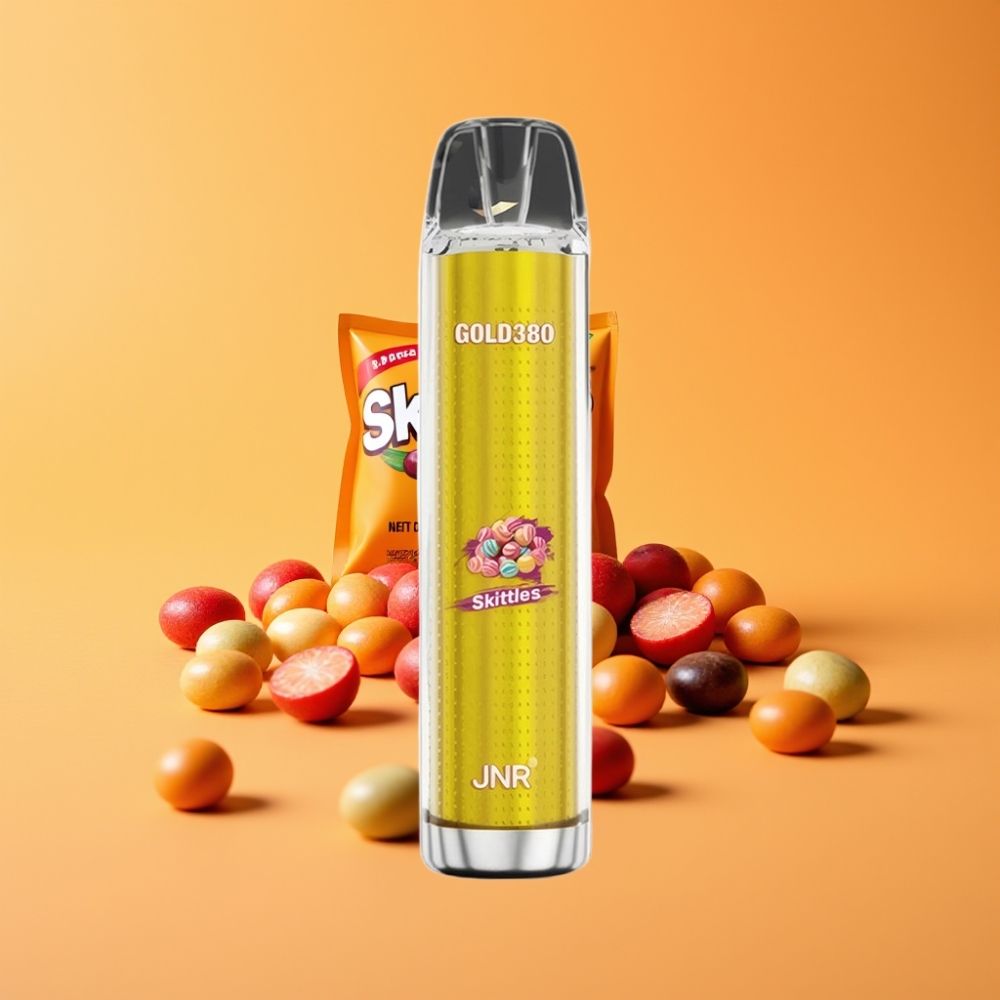Denmark distributors JNR Gold380 6000 Puffs Engangs Vape Slik 1500mAh 13ml