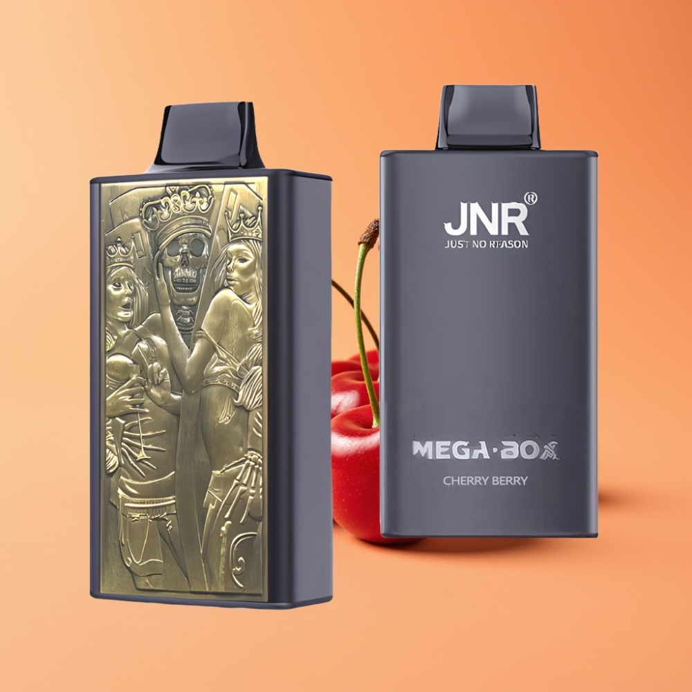 JNR Mega Box 25000 Puffs Engangs Vape Kirsebær Bær med 850mAh Batteri