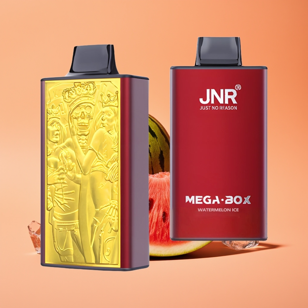 JNR Mega Box 25000 Puffs Engangs Vape Vandmelon Is med 850mAh & Type-C