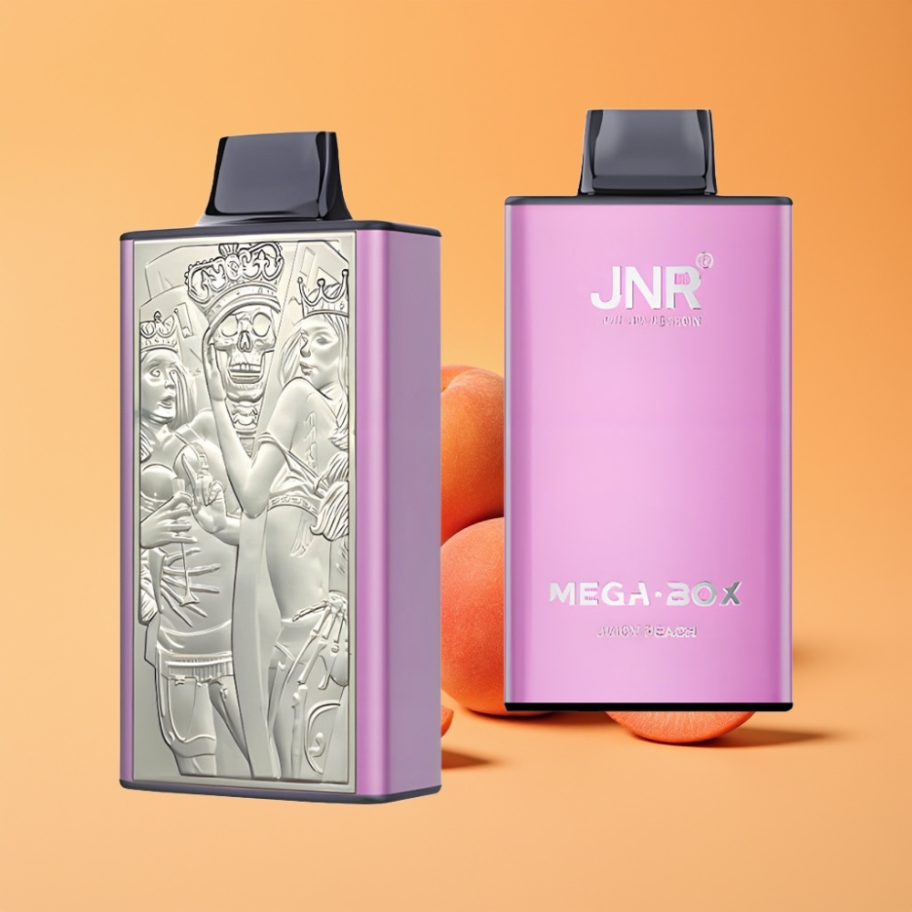 JNR Mega Box 25000 Puffs Engangsdamper Saftig Fersken med 850mAh Batteri