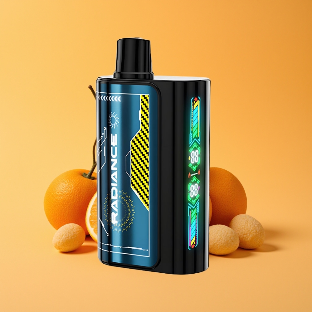 JNR Radiance 31000 Puffs Engangs Vape HAWAII med Smart Animation Screen og Dual Mesh Coil
