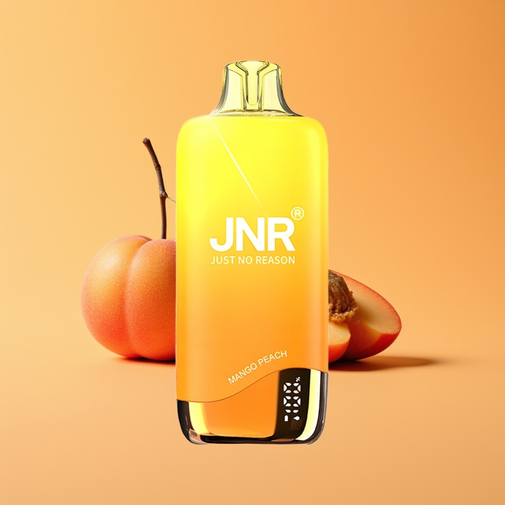 JNR Rainbow 10500 Puffs Engangs Vape Mango Fersken med 18ml e-Liquid Tank