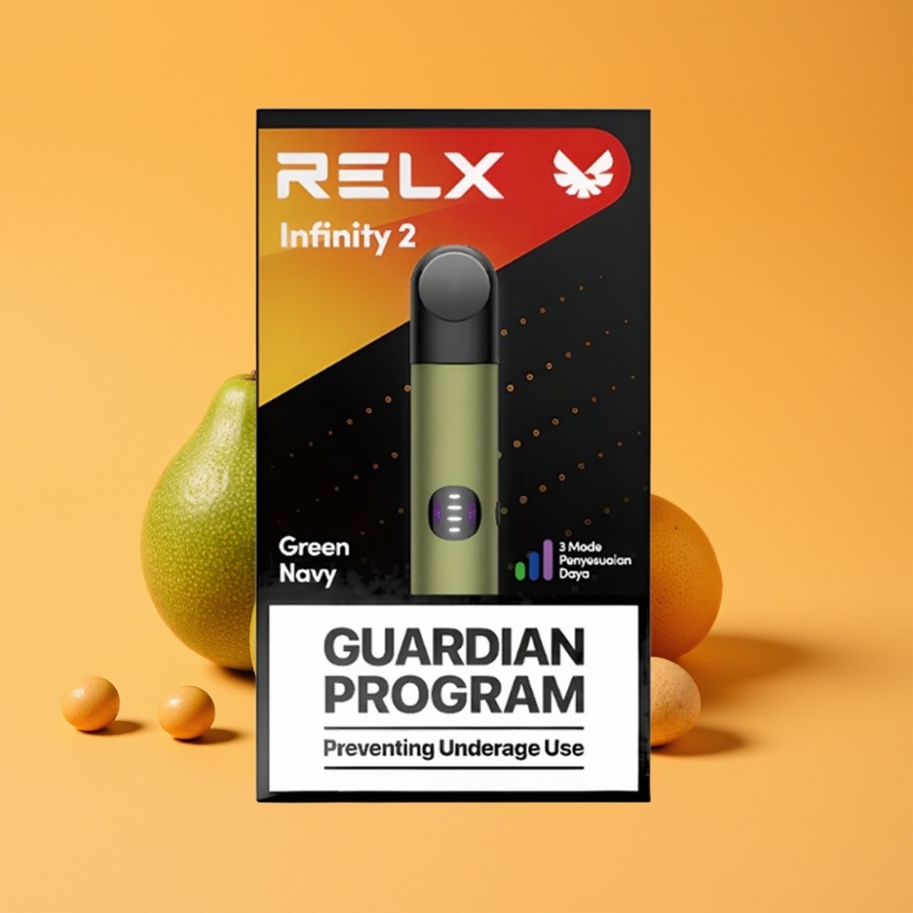 Denmark distributors RELX Infinity 2 Vape Device Grønblå Pod Kapacitet: 1.9 ml