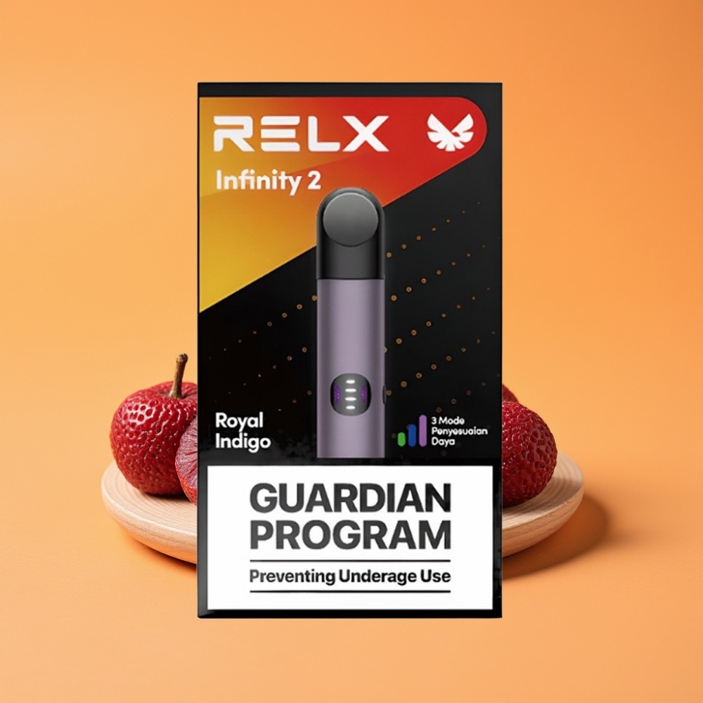 RELX Infinity 2 Vape Device Royalblå med 1,9 ml Pod og 440mAh Battery