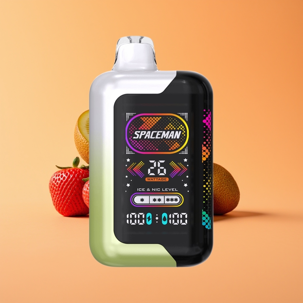 Denmark distributors SMOK SPACEMAN SP40000 Engangs Vape Jordbær Kiwi